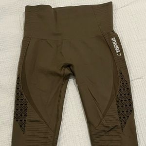 Olive green Gymshark leggings